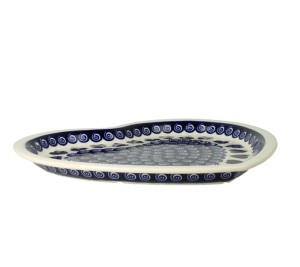 Talerz serce 27,4 X 25,0 CM Bolesławiec GU1254DEK467