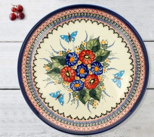 Talerz patera ø 33,0 cm Bolesławiec GU1378DEK149Art