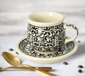 Filiżanka i spodek do podwójnego espresso V 0,07 L GU1121DEK941