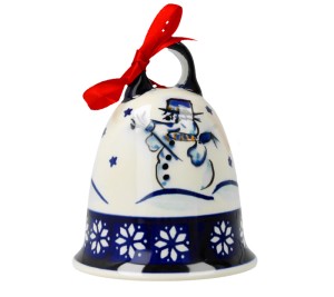 Bell GU857DEK476A Bolesławiec Pottery