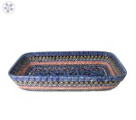 Półmisek do zapiekania 19,5 x 25,5 cm Bolesławiec GU370DEK148Art