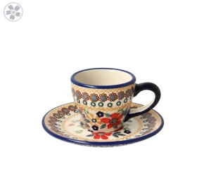Filiżanka i spodek espresso V 0,07 L F037 DPLC Manufaktura w Bolesławcu