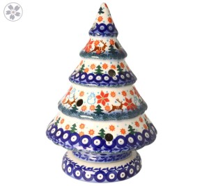Lampion choinka wys. 23 cm Renifer Galia