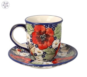 Filiżanka i spodek cappuccino V 0,22 L F104 IM02 Manufaktura w Bolesławcu