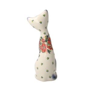Figurka kot szyja wys. 19 cm Nasturcja Galia