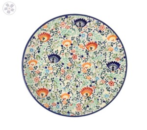 Plate Ø 21,5 cm GP25 Bolesławiec Pottery Manufaktura