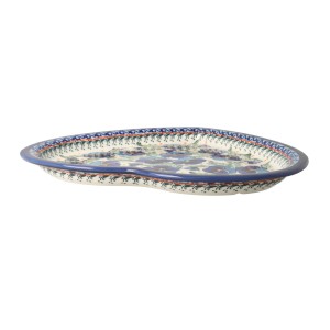 Talerz serce 27,4 X 25,0 CM Bolesławiec GU1254DEK277Art