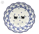 Miska falbanka Ø 19,5 cm Ceramika Artystyczna Bolesławiec M249 dek2588X
