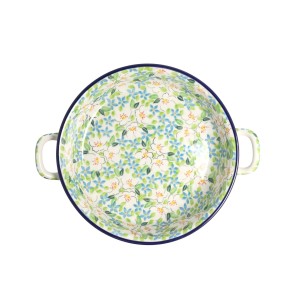 Rondel 23 cm Ceramika Artystyczna Bolesławiec C39 dekU4902
