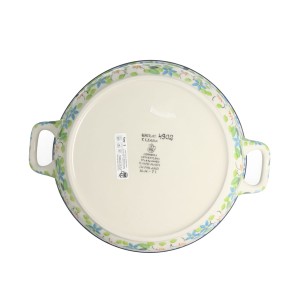 Rondel 23 cm Ceramika Artystyczna Bolesławiec C39 dekU4902