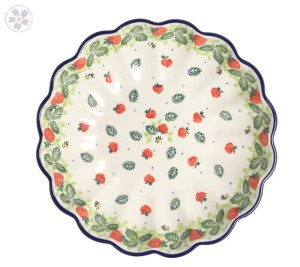 Miska falbanka Ø 19,5 cm Ceramika Artystyczna Bolesławiec M249 dek2709X
