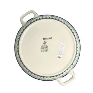 Rondel Ceramika Artystyczna Bolesławiec 23 cm C39 dekU3357