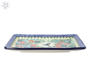 Tacka 21,5cm x 14,5cm Ceramika Artystyczna Bolesławiec sushi C21 dekU3357