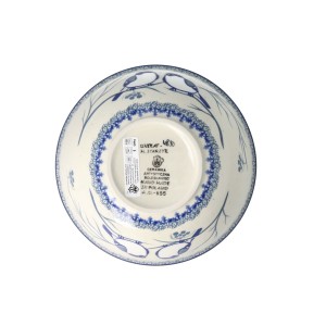 Miska Ceramika Artystyczna Bolesławiec do sałatek V 1 L M057 dekU4830