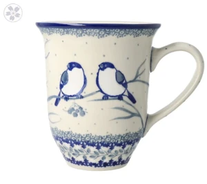 Kubek Ceramika Artystyczna Bolesławiec Latte V 0,45 L K826 dekU4830