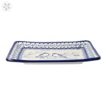 Tacka 21,5cm x 14,5cm Ceramika Artystyczna Bolesławiec sushi C21 dekU4830