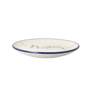 Talerz Ceramika Artystyczna Bolesławiec płaski obiadowy Ø 24 cm T266 dekU4831