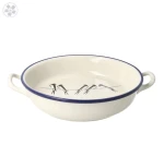 Rondel Ø 23 cm Ceramika Artystyczna Bolesławiec C39 dekU4831
