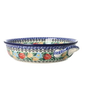 Rondel Ceramika Artystyczna Bolesławiec 23 cm C39 dekU4475