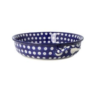Rondel Ceramika Artystyczna Bolesławiec 23 cm C39 dek70AX