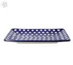 Tacka do sushi 21,5cm x 14,5cm Ceramika Artystyczna Bolesławiec C21 dek70AX