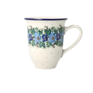 Kubek Ceramika Artystyczna Bolesławiec Latte V 0,45 L K826 dek2839X