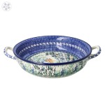 Rondel Ø 23 cm Ceramika Artystyczna Bolesławiec C39 dekU5076