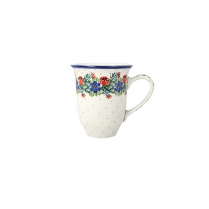 Kubek Ceramika Artystyczna Bolesławiec Latte V 0,45 L K826 dek1535X