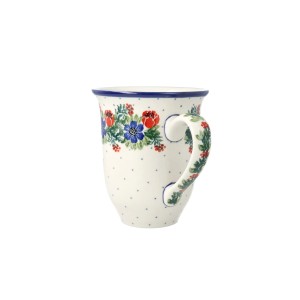 Kubek Ceramika Artystyczna Bolesławiec Latte V 0,45 L K826 dek1535X