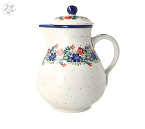 Imbryk V 1,0 L Ceramika Artystyczna Bolesławiec C118 dek1535X