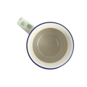 Kubek Ceramika Artystyczna Bolesławiec czeski duży V 0,45 L K073 dek3248X