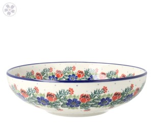 Miska Ø 22,5 cm Ceramika Artystyczna Bolesławiec B91 dek1535X