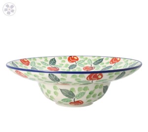 Talerz do makaronu 25cm h7,8cm Ceramika Artystyczna Bolesławiec D86 dek3248X