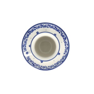 Filiżanka i spodek Ceramika Artystyczna Bolesławiec espresso V 0,06 L B10 dek2588X