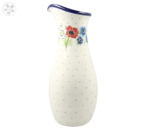 Karafka Ceramika Artystyczna Bolesławiec na wodę V 1,1 L D18 dek2510X