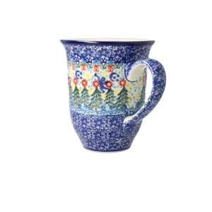 Kubek Ceramika Artystyczna Bolesławiec Latte V 0,45 L K826 dekU4173
