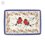 Tacka 21,5cm x 14,5cm Ceramika Artystyczna Bolesławiec sushi C21 dekU4908