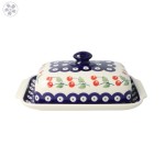 Butterdish 70WI Bolesławiec Pottery Manufaktura