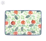 Tacka 21,5cm x 14,5cm Ceramika Artystyczna Bolesławiec sushi C21 dek3248X