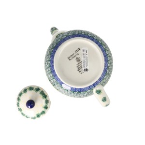 Czajnik Ceramika Artystyczna Bolesławiec do kawy V 1,2 L C060 dekU4998