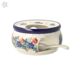 Podgrzewacz do czajnika Ø 15 cm Ceramika Artystyczna Bolesławiec 063 dek1535X