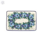 Tacka Ceramika Artystyczna Bolesławiec sushi 18x12 h2,5cm C27 dek2839X