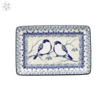 Tacka Ceramika Artystyczna Bolesławiec sushi 18x12 h2,5cm C27 dekU4830