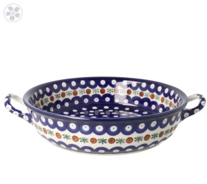 Rondel Ø 23 cm Ceramika Artystyczna Bolesławiec C39 dek70X