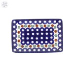 Tacka do sushi Ceramika Artystyczna Bolesławiec 18x12 h2,5cm C27 dek70X
