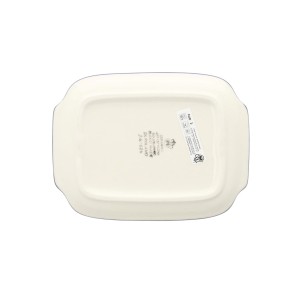 Maselniczka Ceramika Artystyczna Bolesławiec kostka masła M295 dek135X