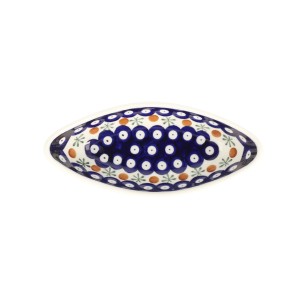 Półmisek do zapiekania 19,5x25,5 cm Bolesławiec GU370DEK1208