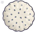 Miska falbanka Ø 24,5 cm Ceramika Artystyczna Bolesławiec M248 dek135X