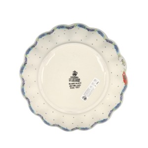 Miska falbanka Ø 19,5 cm Ceramika Artystyczna Bolesławiec M248 dek2510X