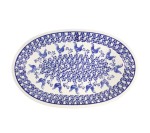 Półmisek dł. 35,4 cm Bolesławiec GU1265DEK1149
